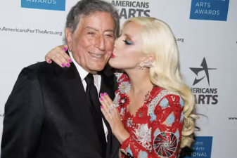 An image of Tony Bennett and Lady Gaga.